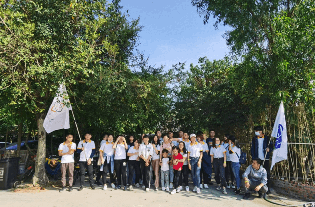 Наша команда працює в парку Дафушань у 2020 році